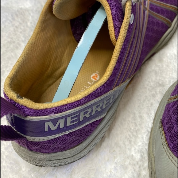 MERRELL Vibram Performance Shoe Purple Size 10.5 - Picture 7 of 9